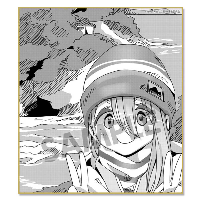 (PO) Yurucamp Trading Mini Shikishi Original Edition Vol. 2 (Re-issue) [BOX] Image_12