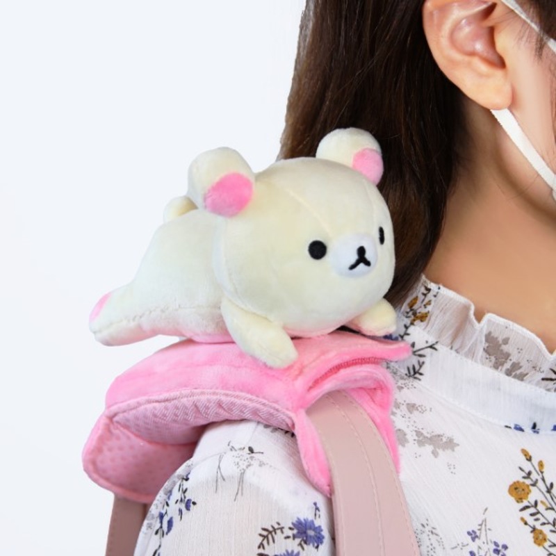 (PO) Shoulder Ride Plush Shoulder Pad Rilakkuma Korilakkuma Image_2