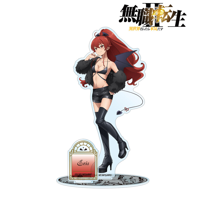 (PO) Mushoku Tensei II: Jobless Reincarnation Original Illustration Eris Boreas Greyrat Devil Ver. Big Acrylic Stand with Parts Image_2