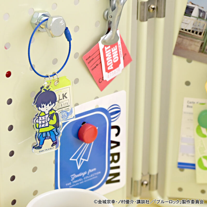 (PO) Blue Lock Bee's Knees Acrylic Key Chain Isagi Yoichi Image_5