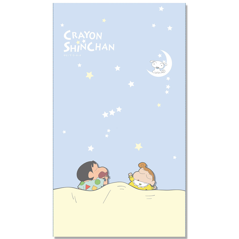 (PO) Crayon Shin-chan Multi Tapestry Noren Oyasumi Image_1