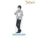 (PO) Natsume Yujincho Original Illustration Tanuma Kaname & Nyanko-sensei Winter Outfit Ver. Big Acrylic Stand Image_2