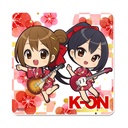 (PO) K-On! Puchichoko Rubber Mat Coaster Engei Taikai Image_1