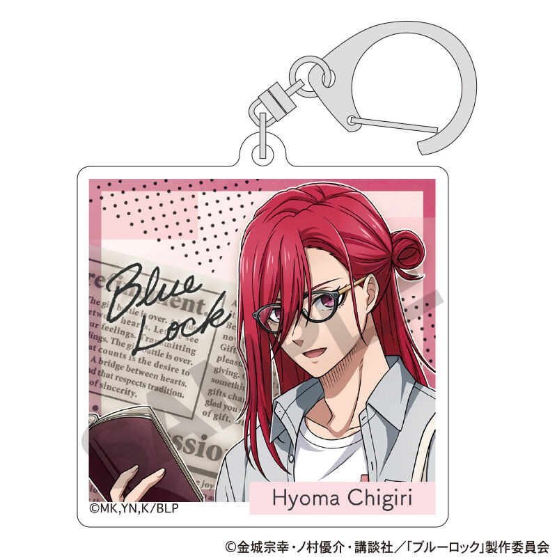 (PO) Blue Lock Trading Acrylic Key Chain Holiday Glasses [BOX] Image_3