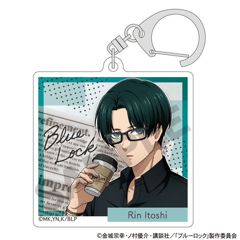 (PO) Blue Lock Trading Acrylic Key Chain Holiday Glasses [BOX] Image_6