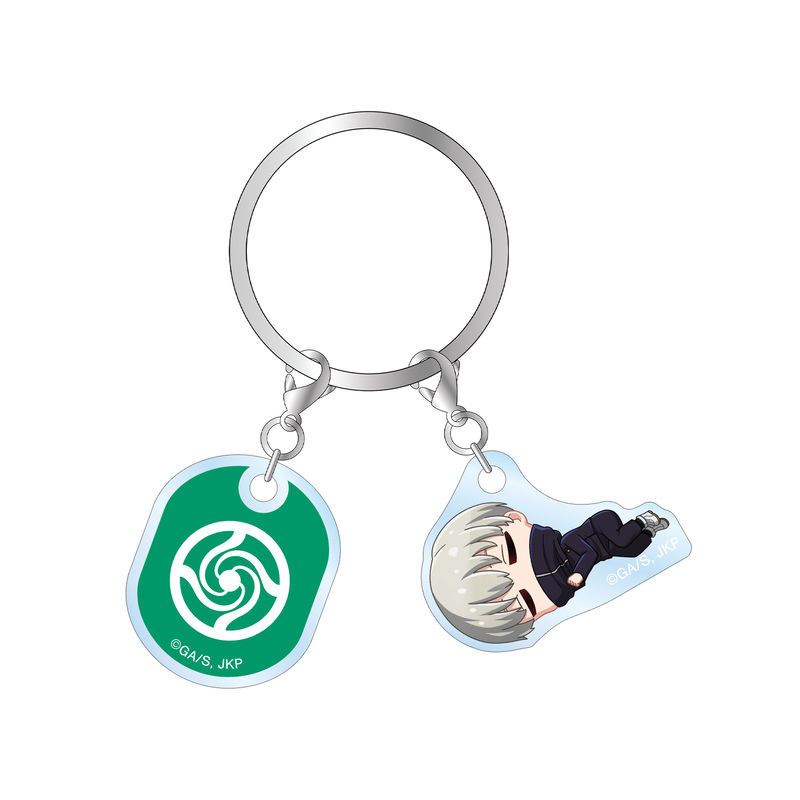 (PO) Jujutsu Kaisen Inumaki Toge Chibikoro Twin Acrylic Key Chain Image_1