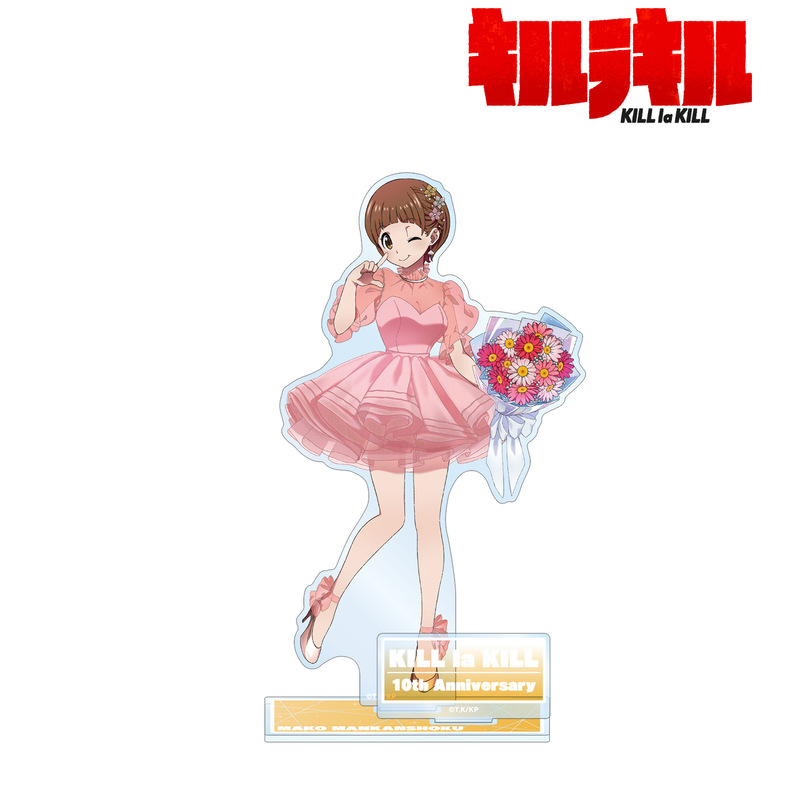 (PO) Kill la Kill Original Illustration Mankanshoku Mako 10th Anniversary Dress-up Ver. Big Acrylic Stand with Parts Image_2
