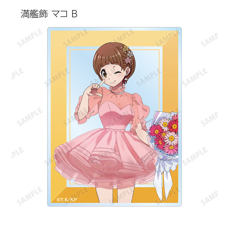 (PO) Kill la Kill Original Illustration 10th Anniversary Dress-up Ver. Trading Acrylic Card [BOX] Image_8