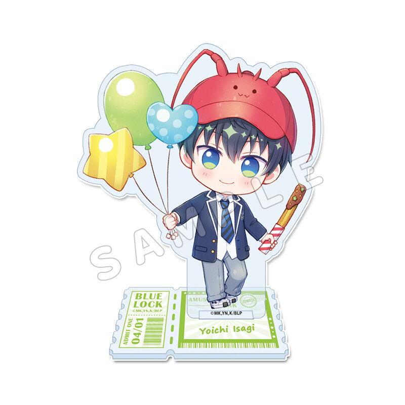 (PO) Blue Lock Puchichoko Acrylic Stand Isagi Yoichi Amusement Park Image_1