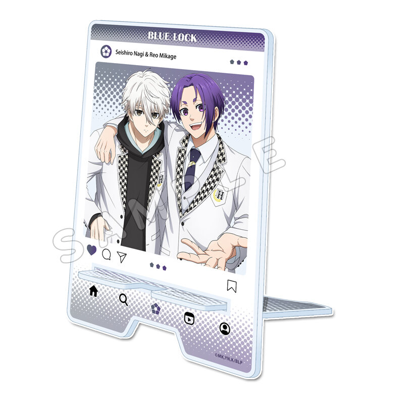 (PO) Blue Lock Smartphone Stand Nagi Seishiro & Mikage Reo Image_1