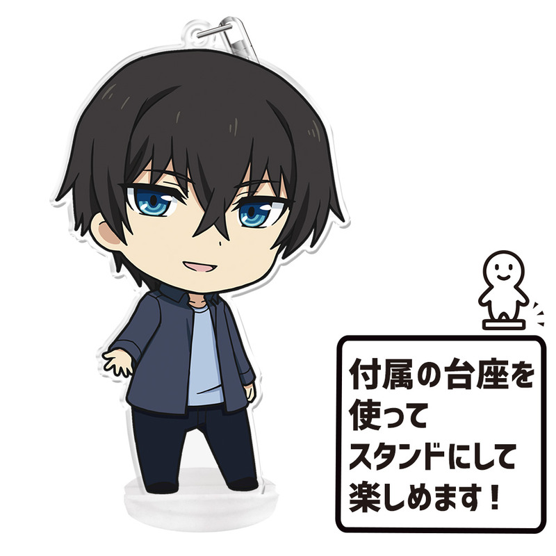 (PO) The Irregular at Magic High School: Visitor Arc Puni Colle! Key Chain (with Stand) Shiba Tatsuya Casual Outfit Ver. Image_5