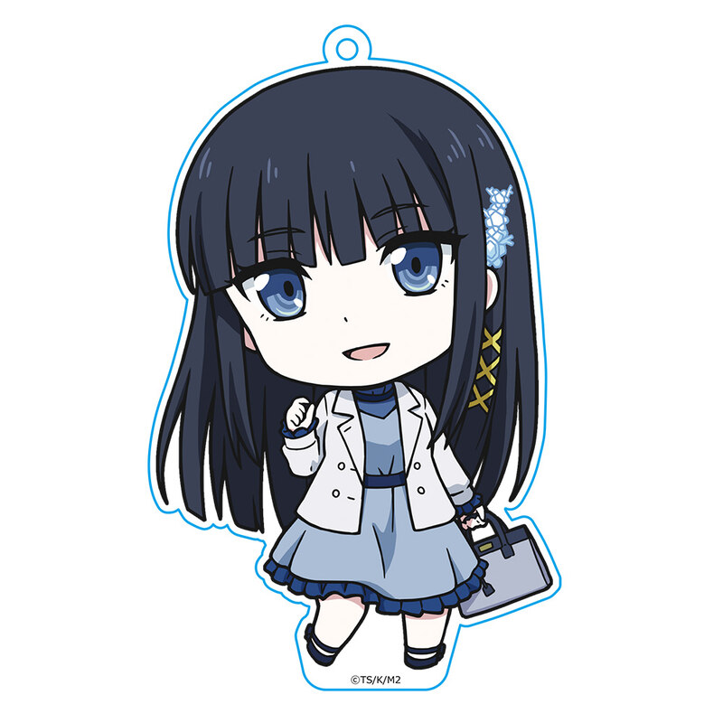 (PO) The Irregular at Magic High School: Visitor Arc Puni Colle! Key Chain (with Stand) Shiba Miyuki Casual Outfit Ver. Image_1