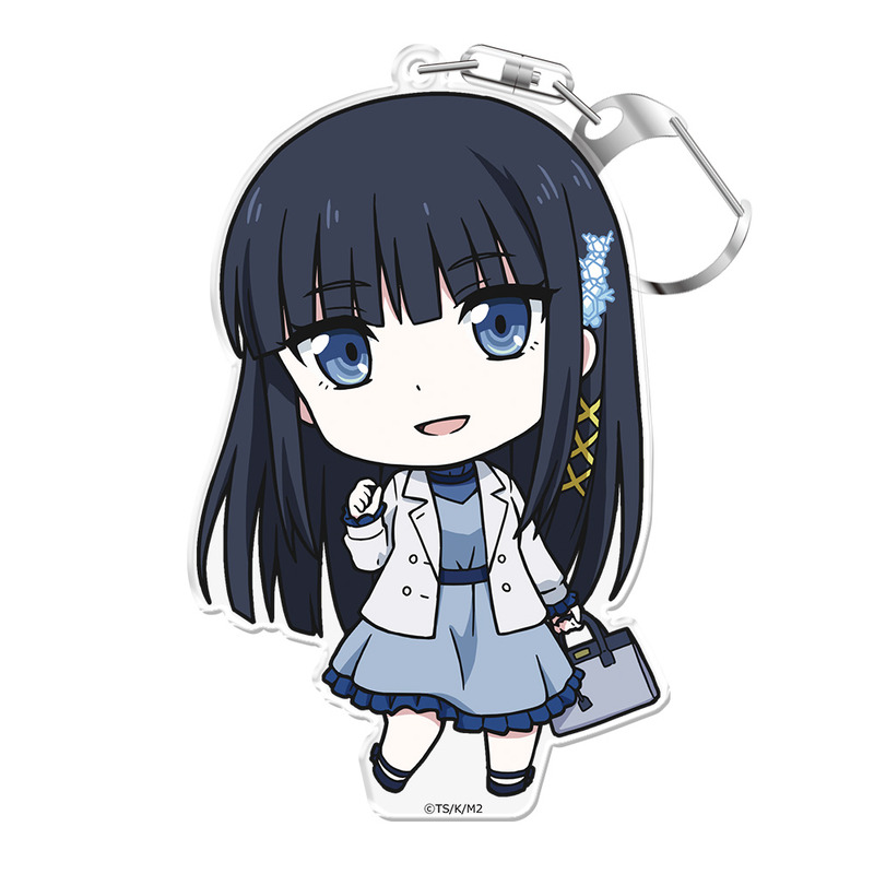 (PO) The Irregular at Magic High School: Visitor Arc Puni Colle! Key Chain (with Stand) Shiba Miyuki Casual Outfit Ver. Image_2