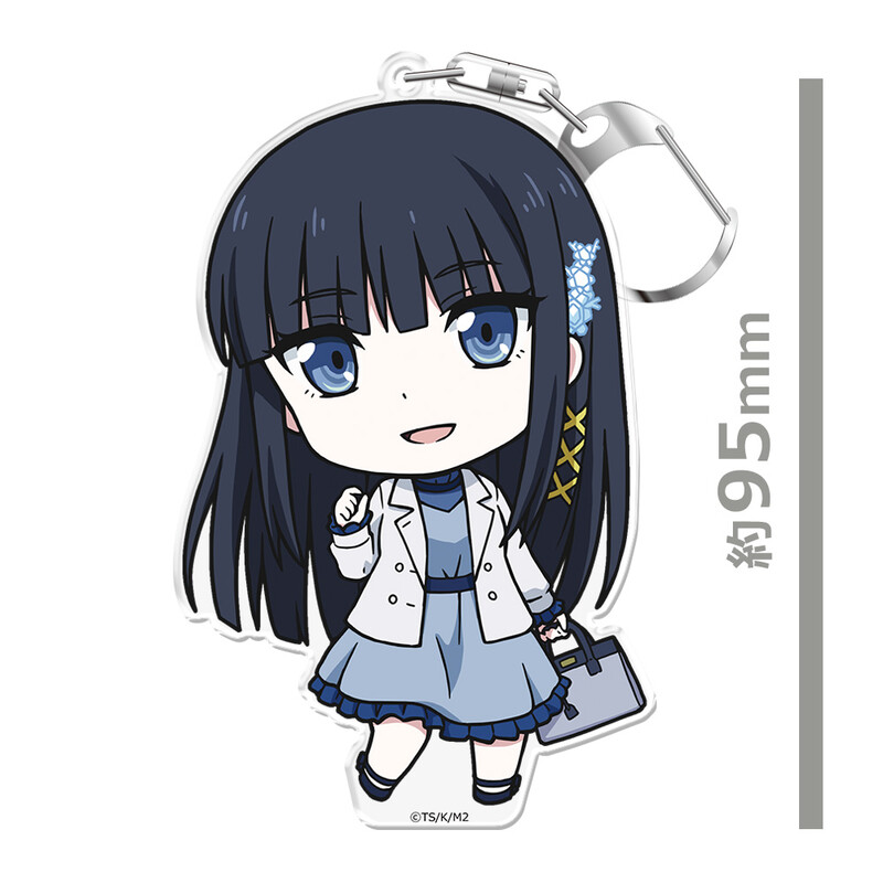 (PO) The Irregular at Magic High School: Visitor Arc Puni Colle! Key Chain (with Stand) Shiba Miyuki Casual Outfit Ver. Image_3