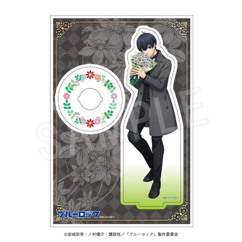 (PO) Blue Lock Acrylic Stand Birthday Flower Ver. Isagi Yoichi Image_1