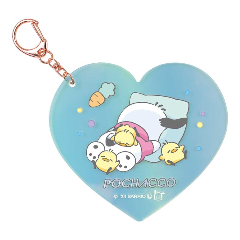 (PO) Sanrio Characters Aurora Acrylic Key Chain Amaenbo Namida Pochacco Image_1