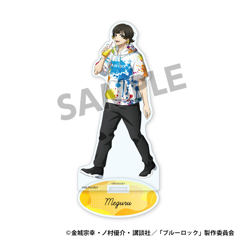 (PO) Blue Lock Original Illustration Acrylic Figure Bachira Meguru Daily Life Ver. Image_1