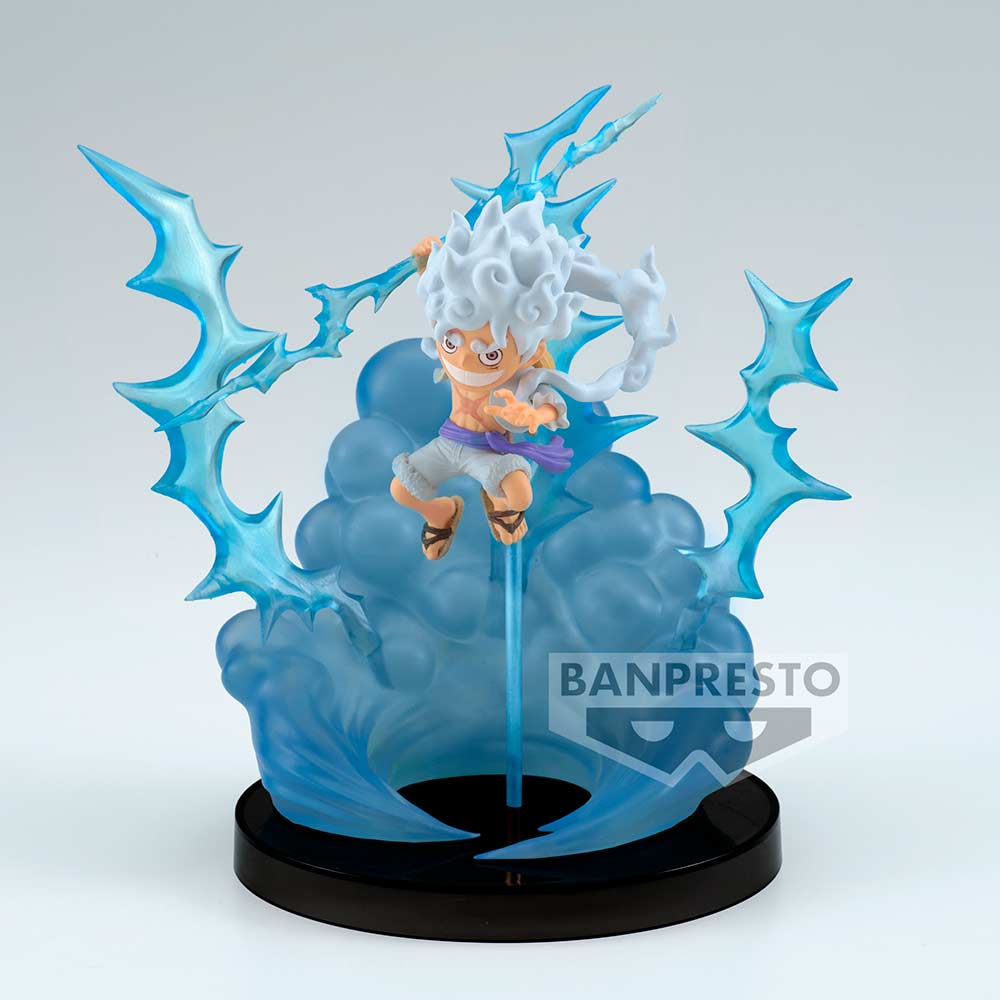 (PO) One Piece World Collectable Figure Log Stories - Monkey D. Luffy Gear 5 Image_3