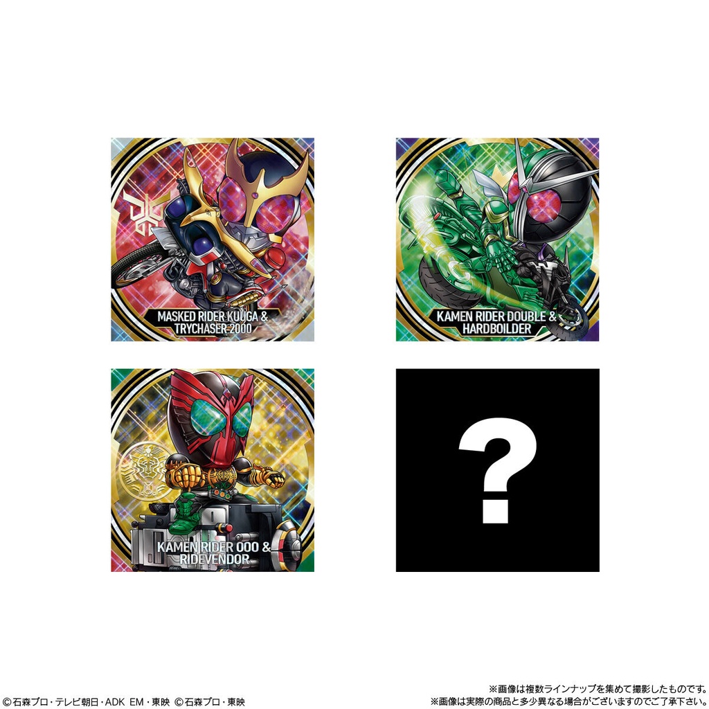(PO) Nyaformation Kamen Rider Deformed Sticker Wafer Vol.2[BOX] Image_3