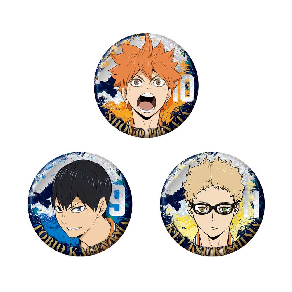 (PO) Haikyu! Battle at the Garbage Dump Can Badge Biscuit [BOX] Image_1
