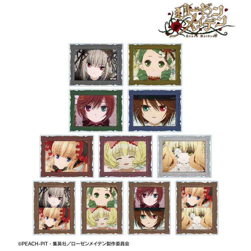 (PO) Rozen Maiden Trading grunge CANVAS Acrylic Card [BOX] Image_2