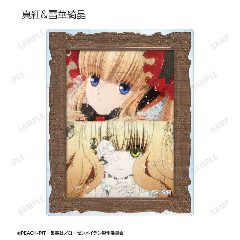 (PO) Rozen Maiden Trading grunge CANVAS Acrylic Card [BOX] Image_13