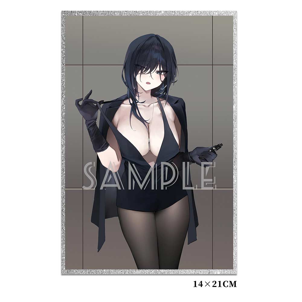 (PO) Ishimi Yokoyama Black One-piece Dress Ver. illustration by Bara Image_12