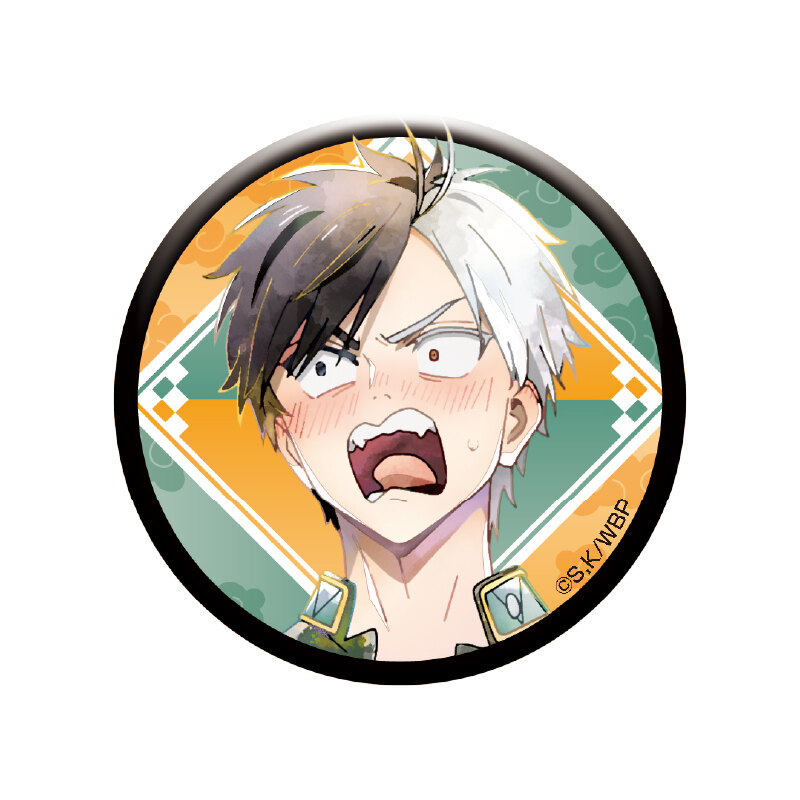 (PO) Wind Breaker Glitter Can Badge Sakura Haruka Image_1