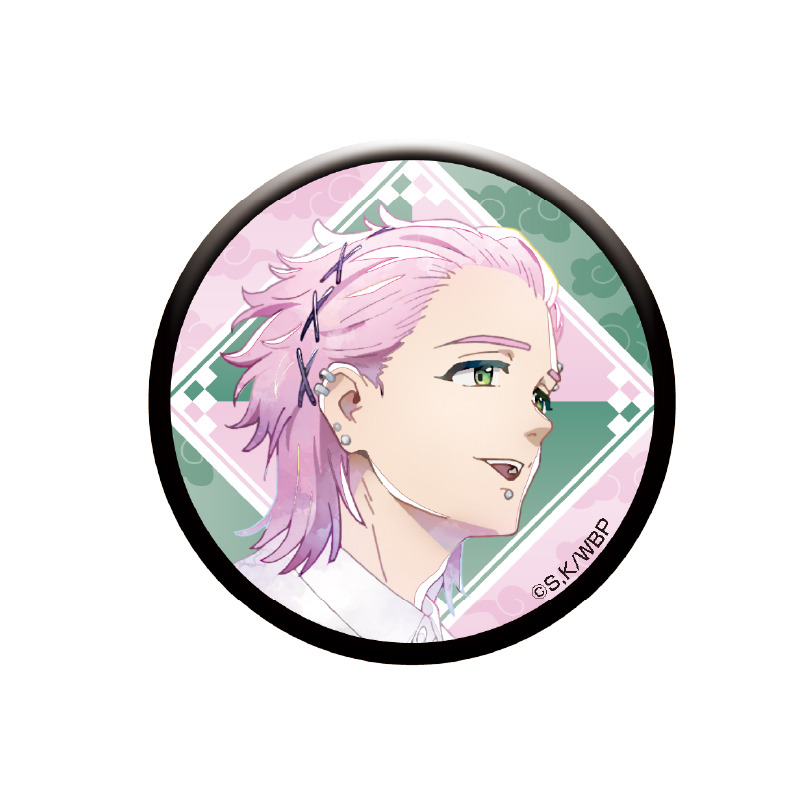 (PO) Wind Breaker Glitter Can Badge Kiryu Mitsuki Image_1