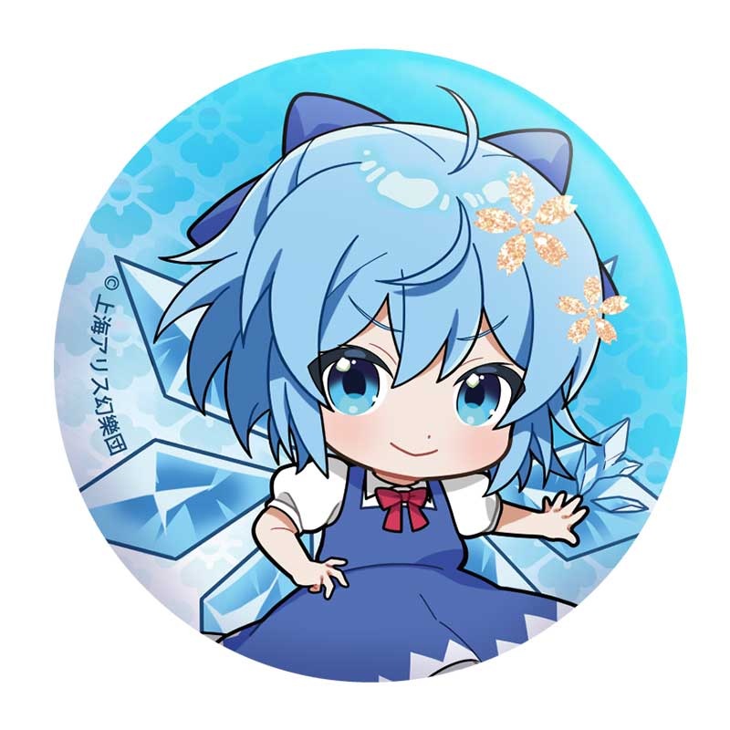 (PO) Touhou Project Can Badge Cirno Image_1