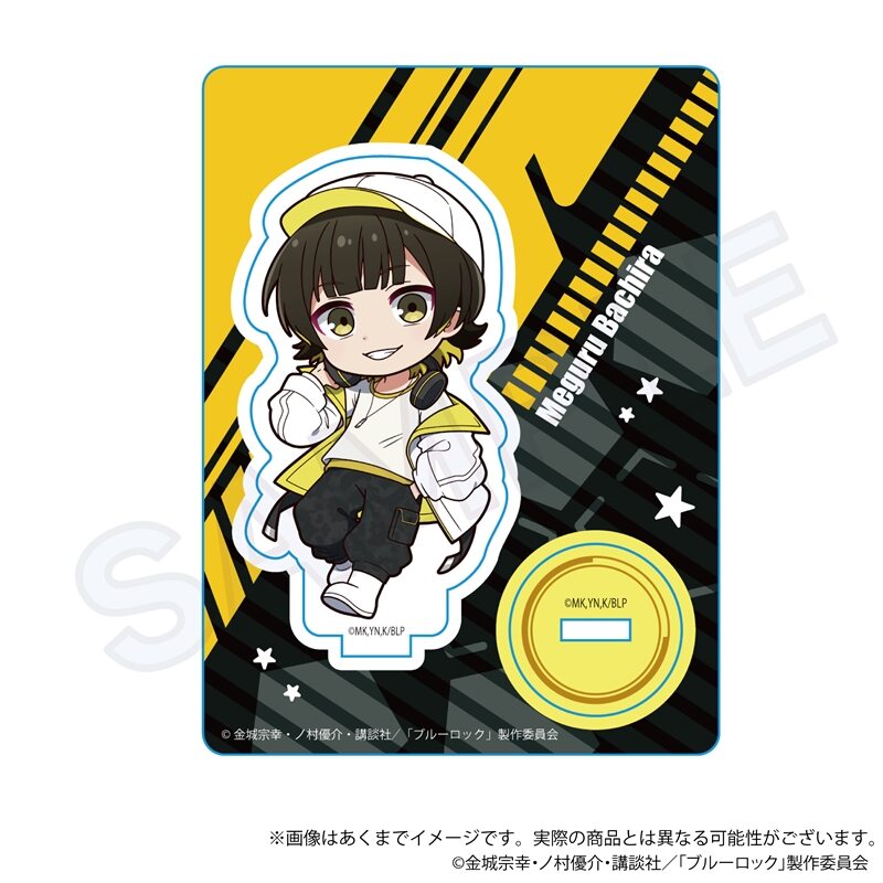 (PO) Blue Lock Mini Character Stand Tactical Ver. Bachira Meguru Image_1