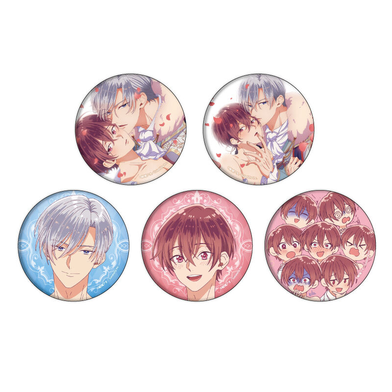 (PO) Can Badge The Perfect Prince Loves Me, the Side Character?! 01 Official Illustration [BOX] Image_1