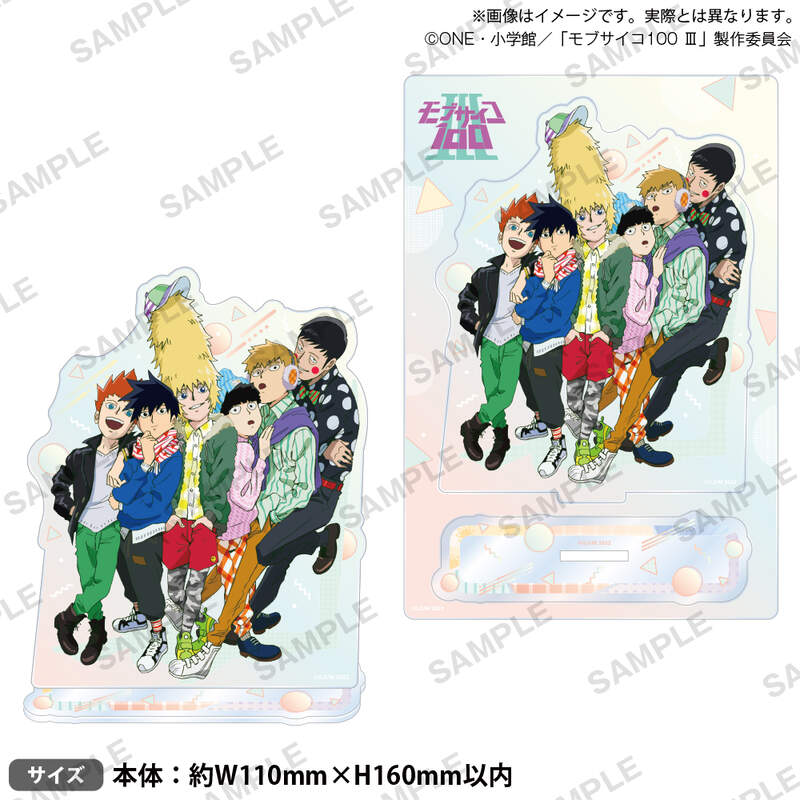 (PO) Mob Psycho 100 III Acrylic Stand Friendly Image_1
