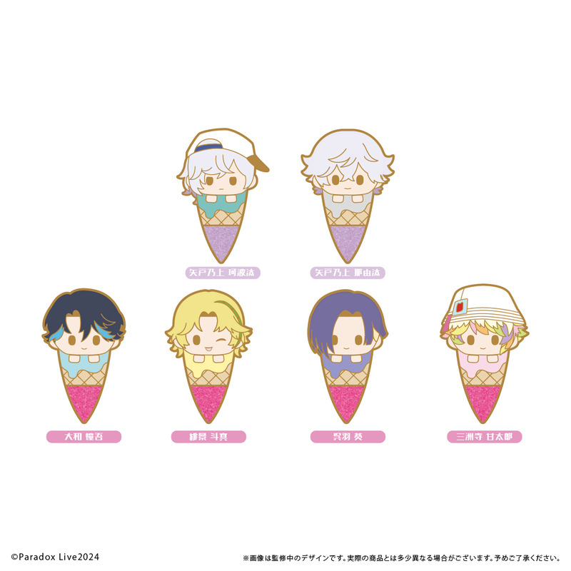 (PO) Paradox Live Ice Cream Tapi Pins Vol. 2 [BOX] Image_1
