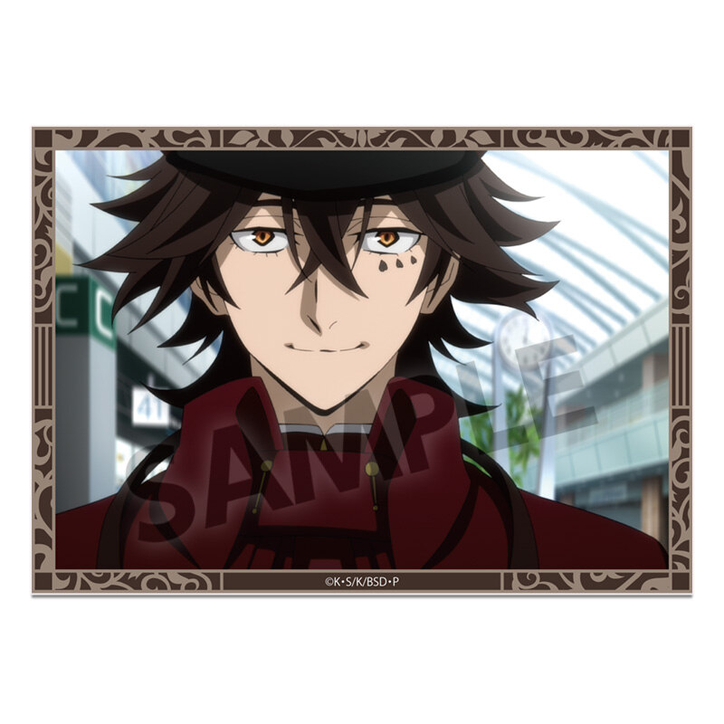 (PO) Bungo Stray Dogs A6 Visual Acrylic Plate Vol. 2 Suehiro Tecchou Image_1