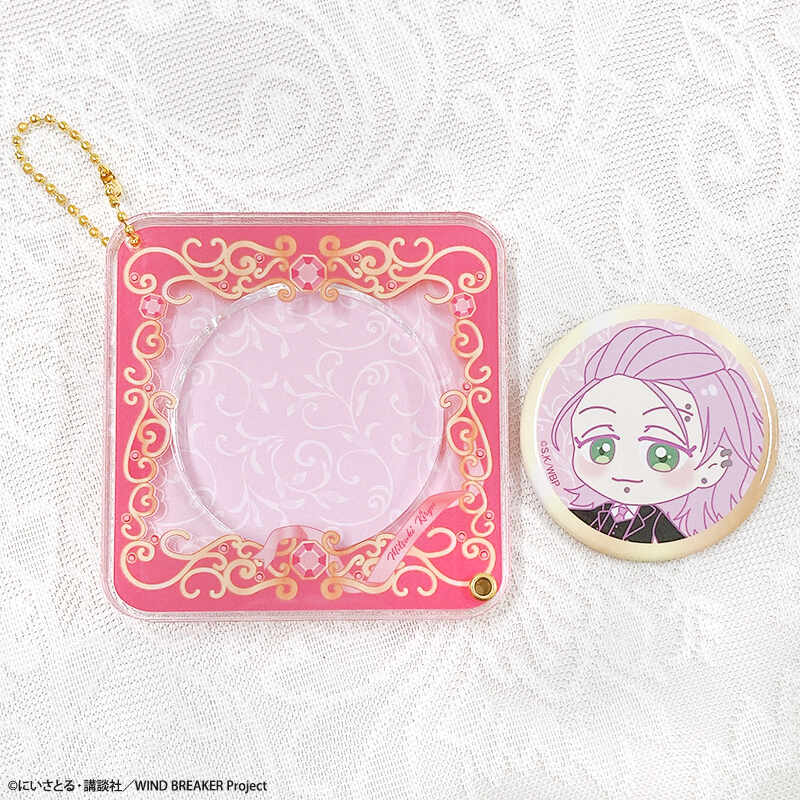 (PO) Wind Breaker Acrylic Frame & Can Badge Set Kiryu Mitsuki Image_3