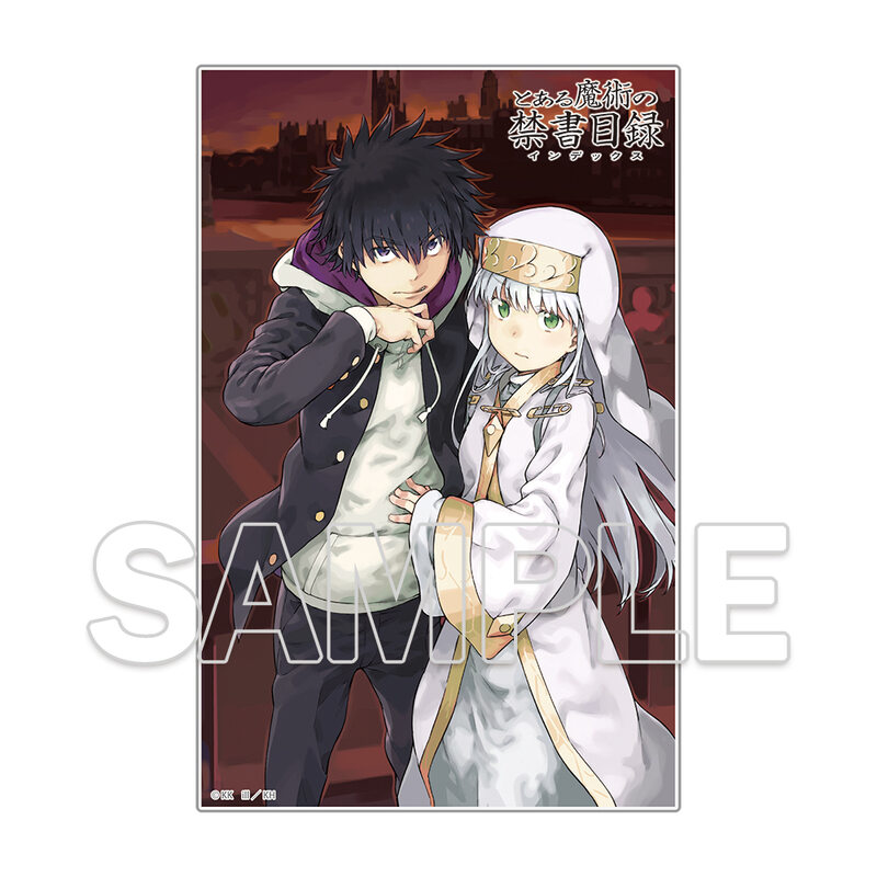 (PO) A Certain Magical Index 20th Anniversary Acrylic Plate 1 Image_2
