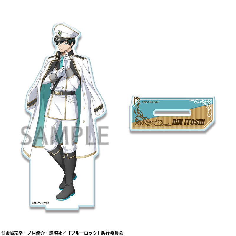 (PO) Blue Lock Acrylic Stand Design 06 Itoshi Rin Prison Mediator Ver. Original Illustration Image_2