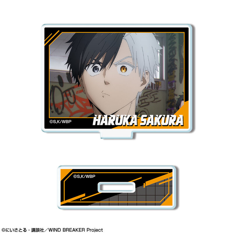 (PO) Wind Breaker Mini Acrylic Stand Design 05 Sakura Haruka E Image_2