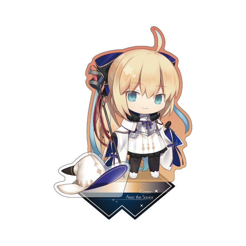 (PO) Fate/Grand Order CharaToria Acrylic Stand Caster / Savior Aesc Image_1