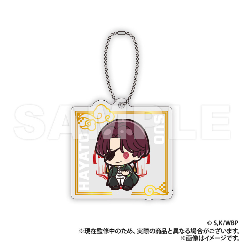 (PO) Wind Breaker Gilding Style Acrylic Key Chain Suo Hayato Petit Kyun Series Image_1