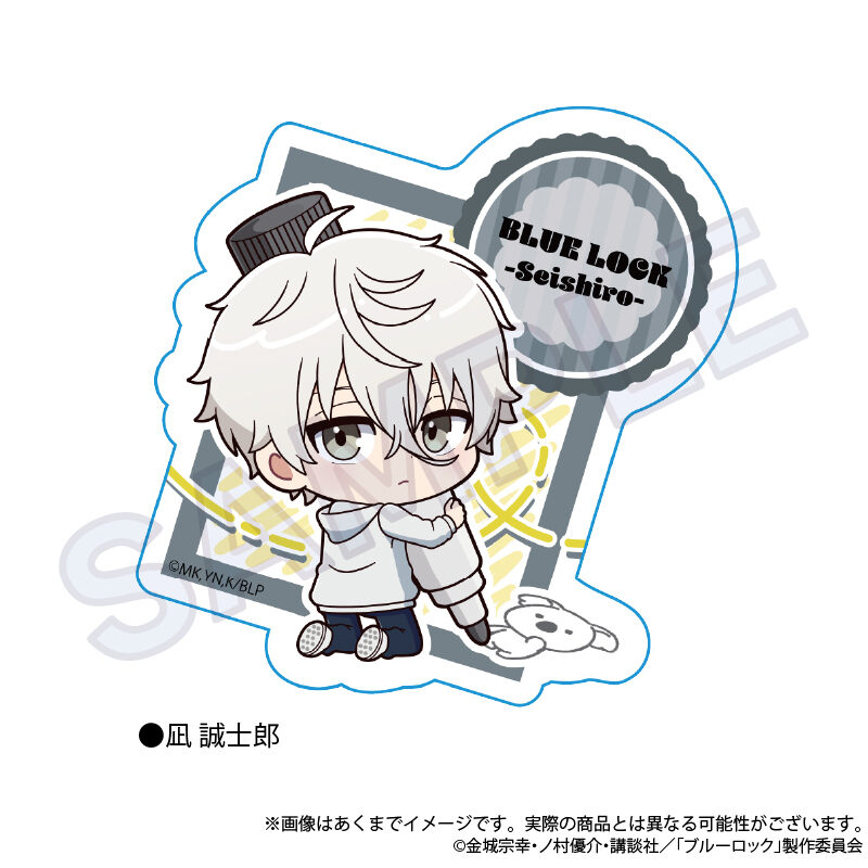 (PO) Blue Lock Sticker Oekakiccho Ver. Nagi Seishiro Image_1