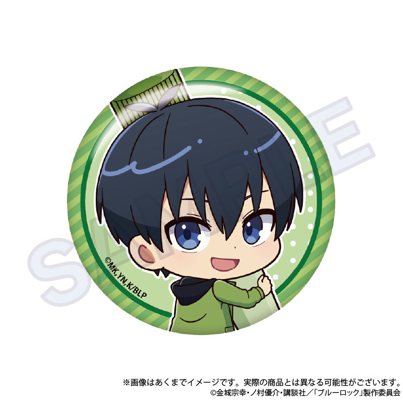 (PO) Blue Lock Trading Mini Character Can Badge Oekakiccho Ver. [BOX] Image_2