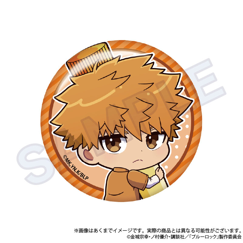 (PO) Blue Lock Trading Mini Character Can Badge Oekakiccho Ver. [BOX] Image_4