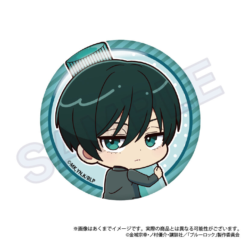 (PO) Blue Lock Trading Mini Character Can Badge Oekakiccho Ver. [BOX] Image_8