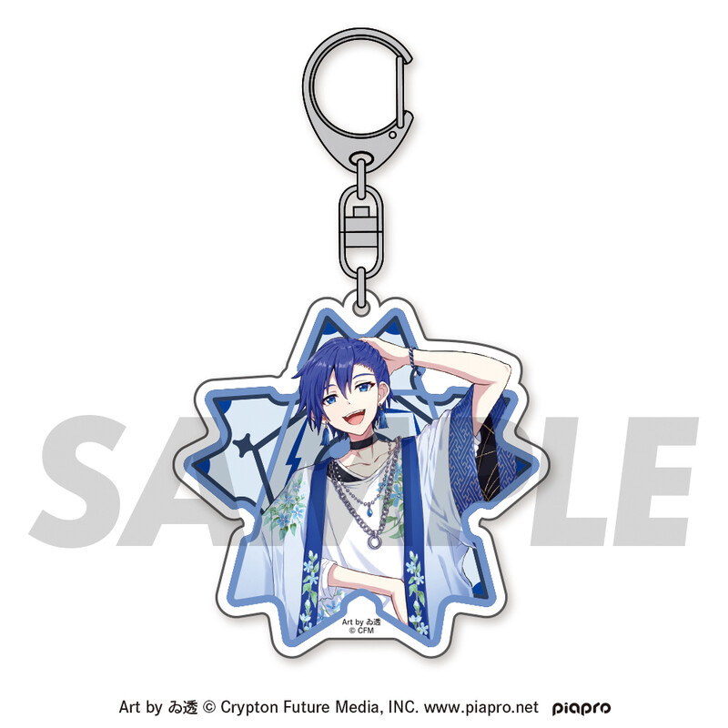 (PO) Piapro Characters -Japunk Style- Aromatic Acrylic Key Chain KAITO Image_1