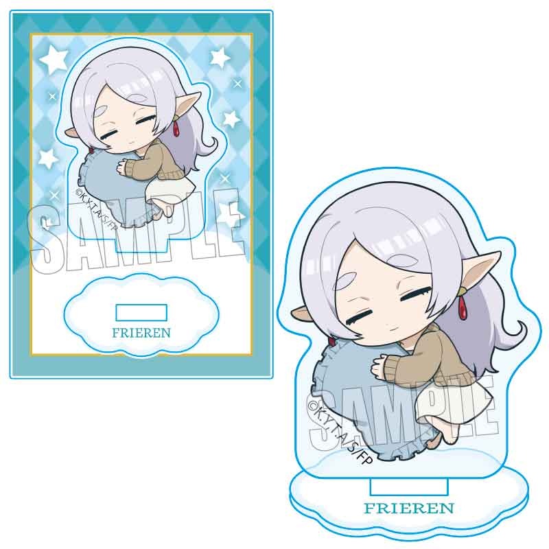 (PO) GyuGyutto Mini Stand Frieren: Beyond Journey's End Frieren (Pajamas) Oyasumi Ver. Image_1