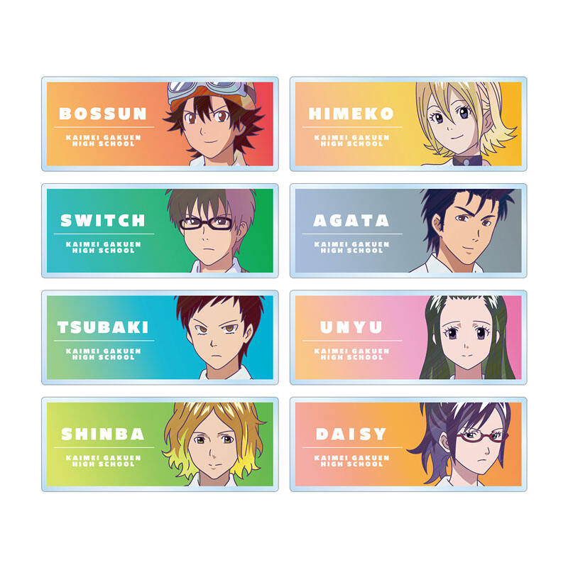 (PO) Sket Dance Trading Ani-Art Clear Label Acrylic Name Plate [BOX] Image_2