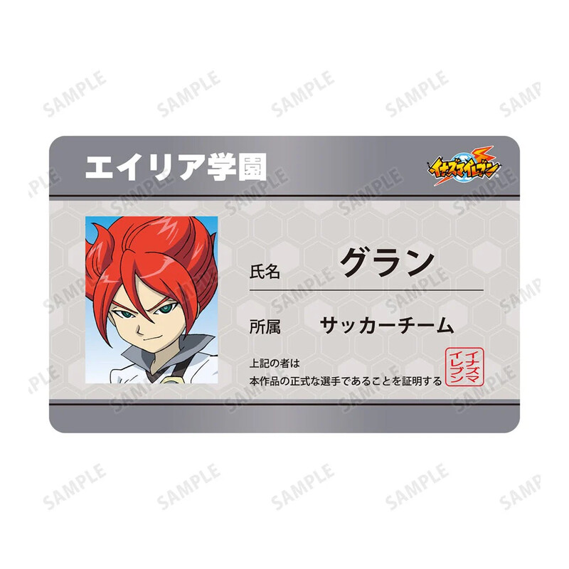 (PO) Inazuma Eleven Gran Student Card Style Character Card Image_3