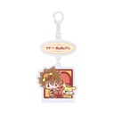 (PO) Linked Acrylic Key Chain Reborn! x SANRIO CHARACTERS 02 Sawada Tsunayoshi x Pom Pom Purin (Mini Character Illustration) Image_1